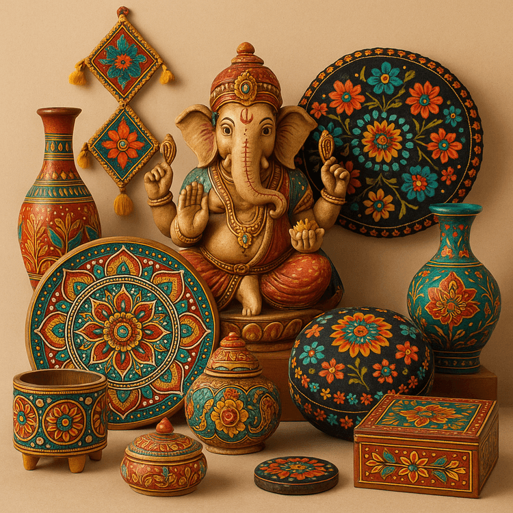 Handicraft  - Beautiful handcrafted items with traditional designs