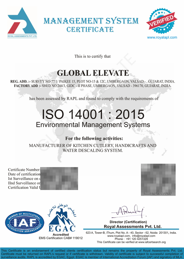 Certificate 1